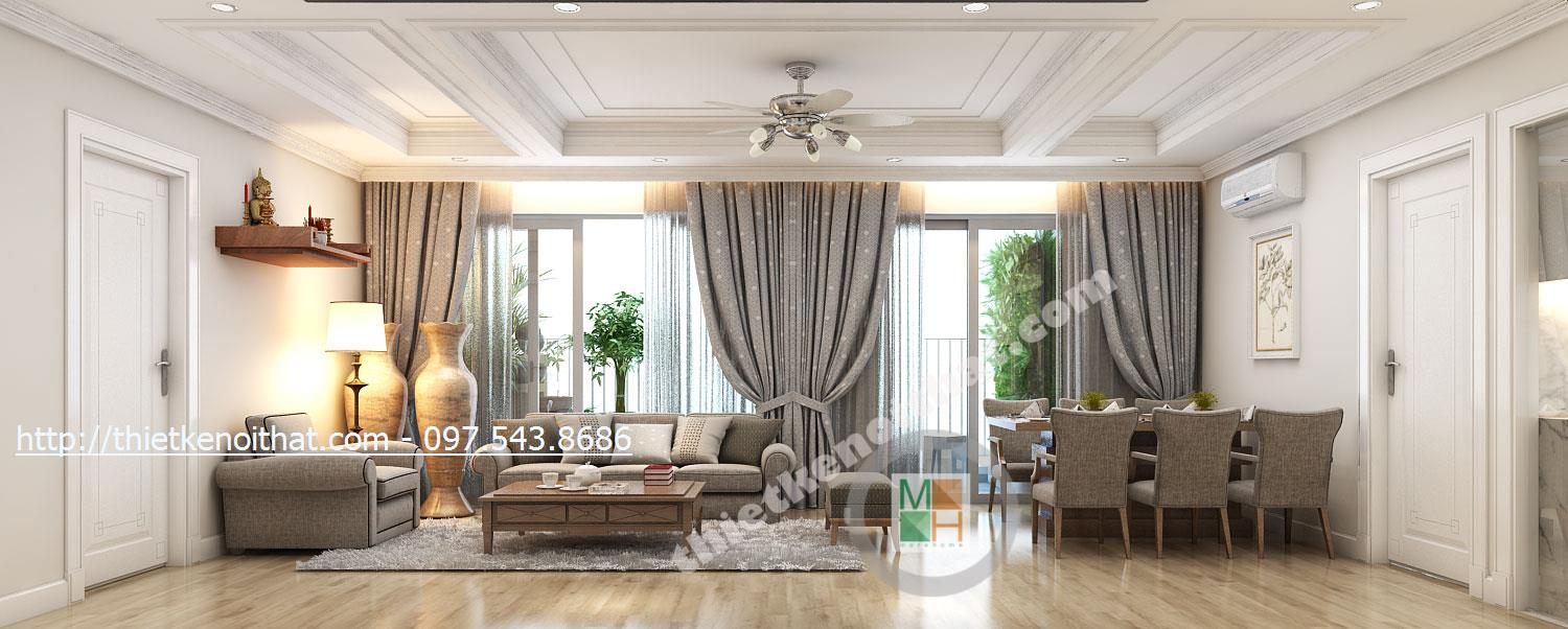 Bàn thờ treo tường - mẫu 20